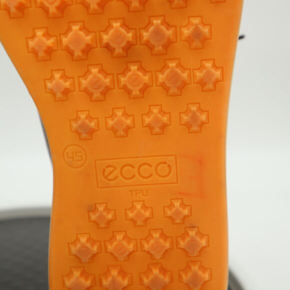 Ecco Street Spikeless Golf Shoes Mens Size 45 US 11-11.5 Brown Beige Leather - Picture 16 of 16